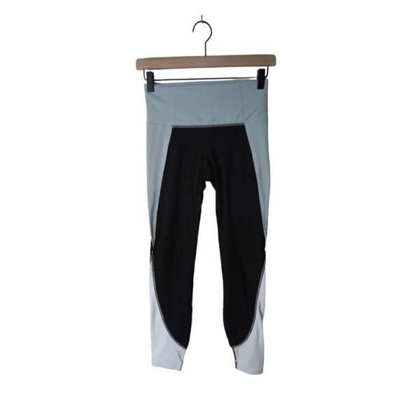 ATHLETA Color Block Athletic Mid-Rise Leggings Sz XS - Picture 1 of 5